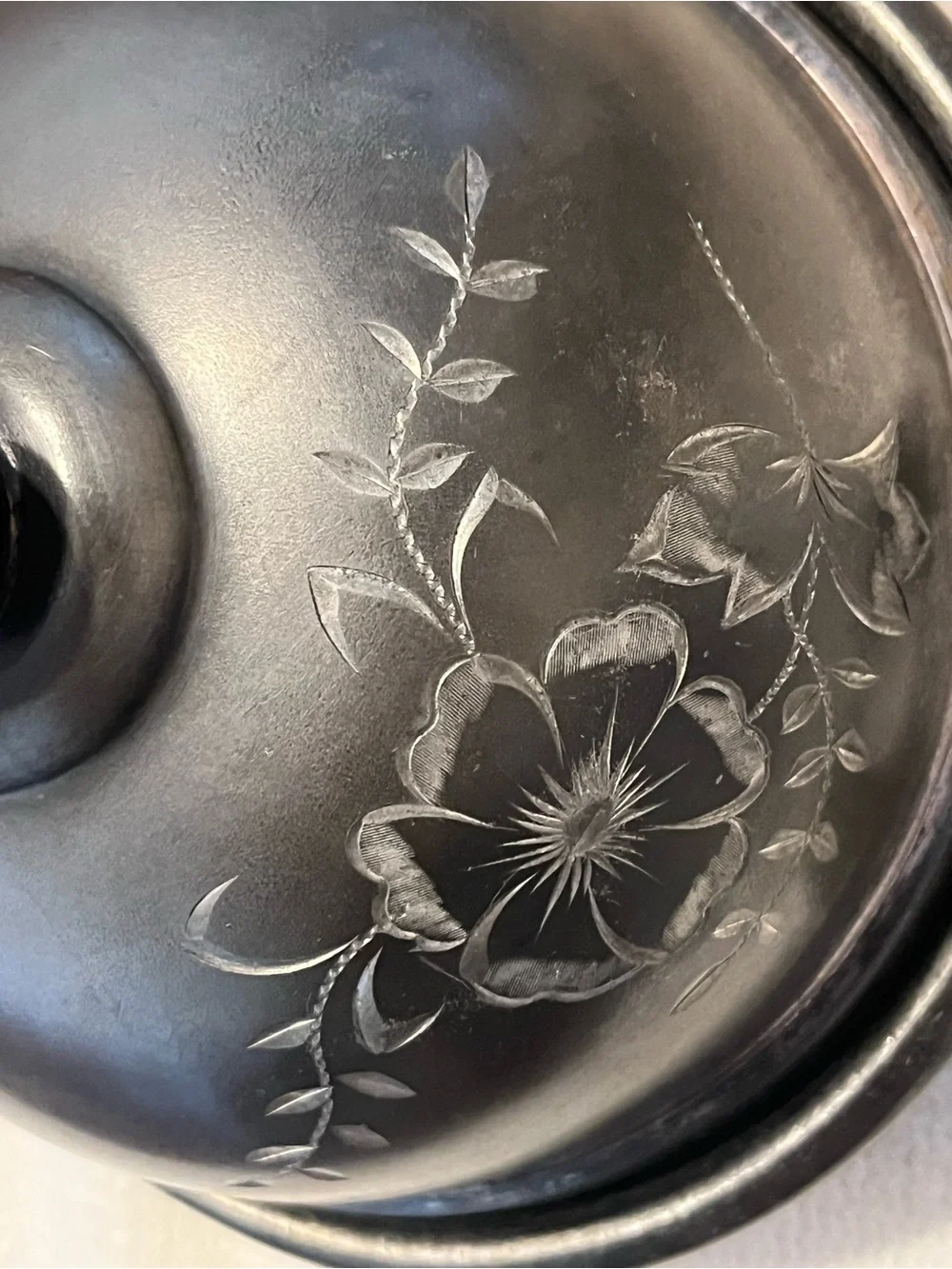 Antique Silver Plate Butter/Caviar serving dish. 3 piece from late 1800s